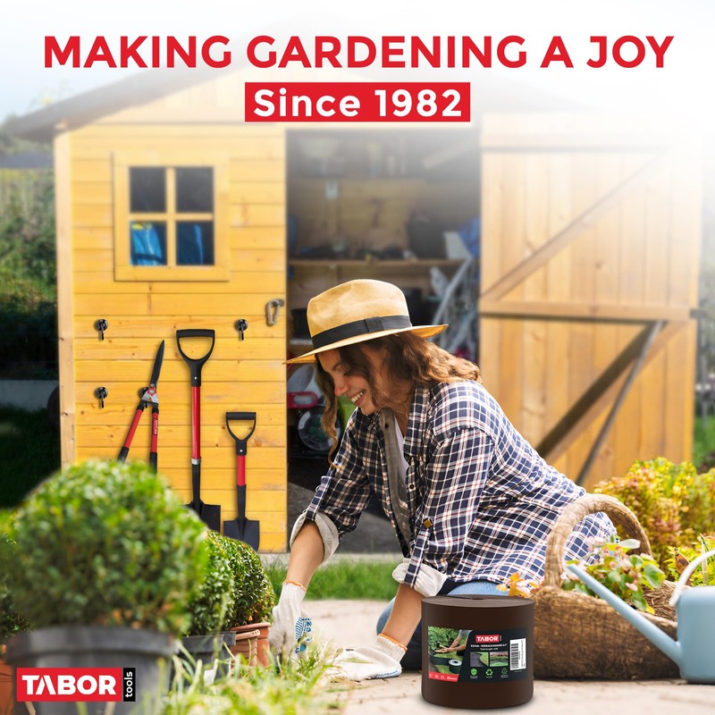 TABOR TOOLS 20 Ft Terrace Board, 5 Inch High, 0.1"