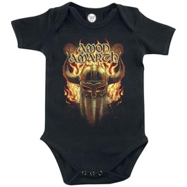 Amon Amarth Helmet Men's Body Black, Black, multi-coloured print