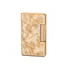 Metal Lighter, Dragon Relief Design, Side Wheel Frosted Lighter, Refillable
