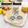 4-Piece Rosette and Timbale Set, Rosette Iron Set, Traditional Dough