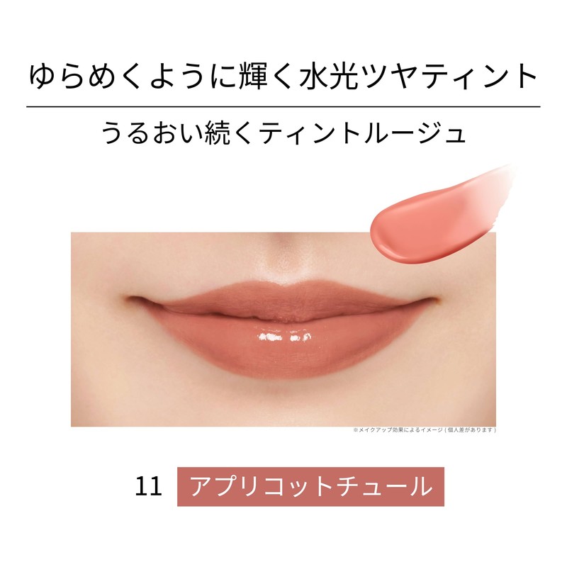 Ettusais Lip Edition (Tint Rouge) 11 Apricot Tulle Lipstick, 0.07