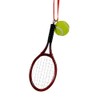 Kurt Adler Tennis Racket with Ball Christmas Ornament