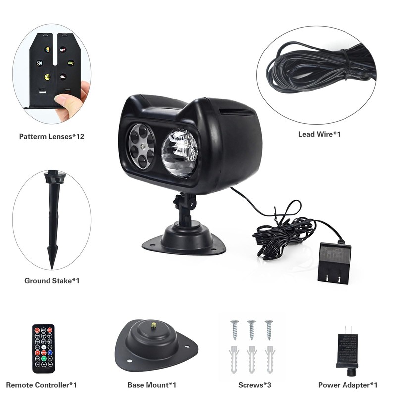 Christmas Projector Lights Outdoor 3