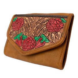 American Darling Jewelry Case Hand Tooled Genuine Leather Western Women Bag | Jewelry Organizer | Jewelry Box | Jewelry Box for Women | Organizer Case | Travel Jewelry Case