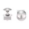 Hicello 2PCS Glass Door Pull Handle/Clamp/Clips for Glass 5-8mm Showcase
