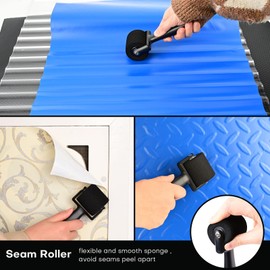 NEWISHTOOL Car Wrap Tools Vinyl Kit with Sponge Seam Roller, Felt Squeegee, Utility Knife and Precision Cutter for Sign Making, Vehicle Window Tint Installing, PPF Installation, Vinyl Wrap Application