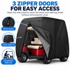 Waterproof Golf Cart Cover for 2-Passenger Carts – 420D Polyester