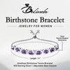 Belinda Jewelz - Birthstone Bangle Bracelet, Birthstone Bracelets for Women