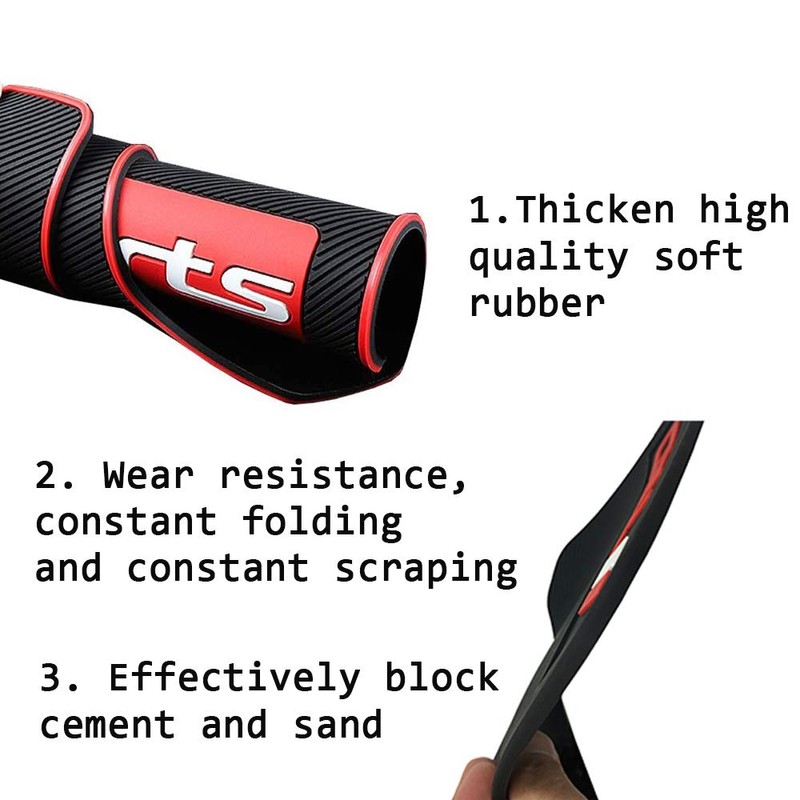 2PCS Universal Car Mud Flaps Rubber Mudguard Splash Guards Rubber