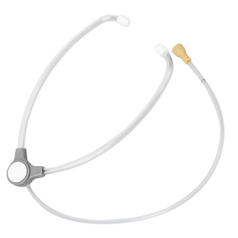Transparent Listening Aid Stethoscope with Damping Home Double Head Sound
