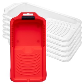 Mister Rui Paint Tray, Paint Tray, Disposable Paint Tray, 4 Inch Robust Paint Tray x 1, 4 Inch Paint Tray Insert x 5 for Easy Switching Between Paint Colours