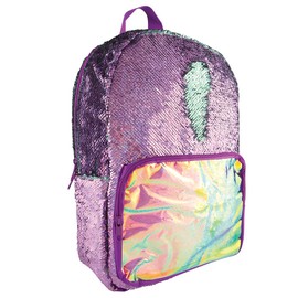Style.Lab by Fashion Angels Magic Sequin Backpack - Purple Holo/ Seafoam