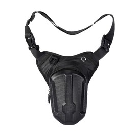 AIXXCUVQ Fanny Pack for Outdoor Activities Essentials Safe and Dry Motorbike Waterproof Waist Bag OxfordCloth Cycling Bag, Black