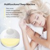 Eacam White Noise Sleep Machine Built-in 6 Soothing Sound Soft