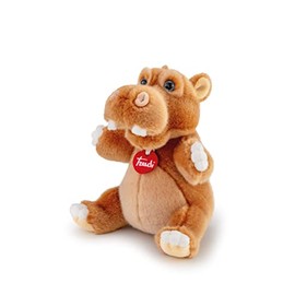 Trudi TUDO6000 Hippo Hippo Soft Toy, Orange, S