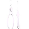 Aswalling Seafood Cracker Pick Set 2Pcs Stainless Steel for Crab