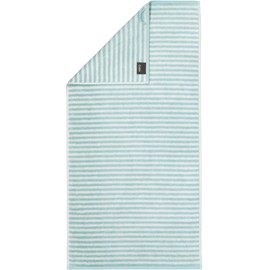 Cawö Home Hand Towels Campus Ringel 955 Sea Green 40 Wash Mitt 16 x 22 cm
