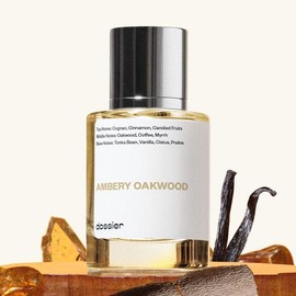 Ambery Oakwood, Dossier, Unisex Perfumes, 50ml, Cognac, Cinnamon, Candied Fruits, Oakwood, Coffee, Tonka Bean, Vanilla, Praline