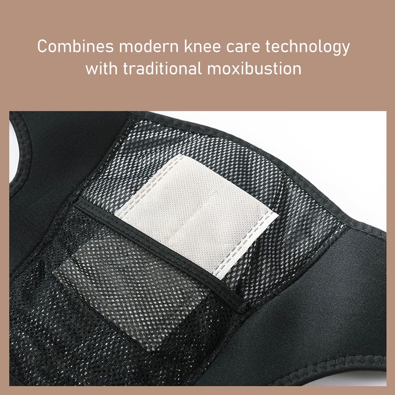 Heated Knee Brace Wrap Knee 3 Strength Mode Stress Relief
