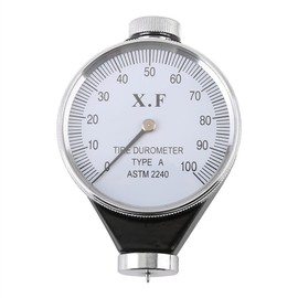Durometer, Shore Type A Rubber Tyres, Durometer, Hardness Tester, Metre, 0-100 HA Shore Tyres, Durometer Hardness of Rubber and Plastics A, for General Rubber Plastic Hard Rubber Hardness Measurement