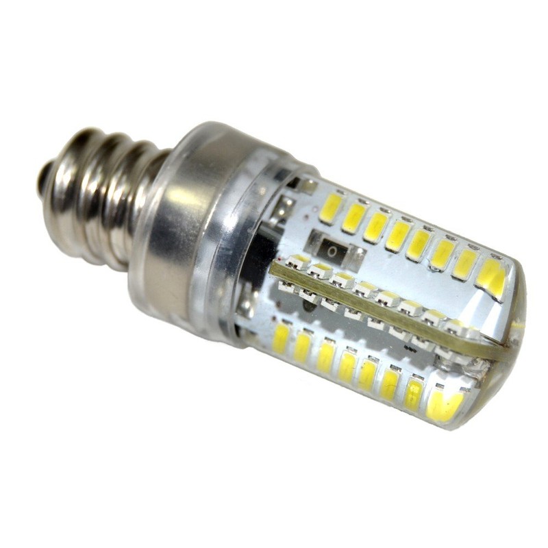 HQRP E12 Candelabra Base LED Bulb Cool White AC 110V