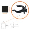 Kitchen Base Brackets, 20 Pieces Base Holder for Kitchen Bases,