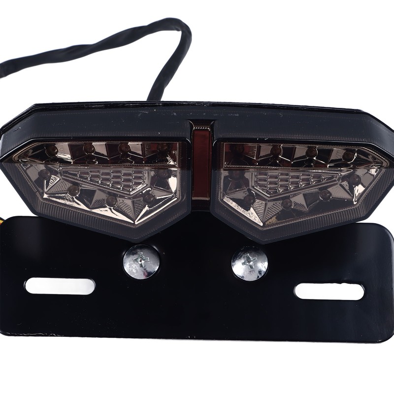 Motorcycle Tail Light Brake Lamp Versatile Retro Style High Brightness