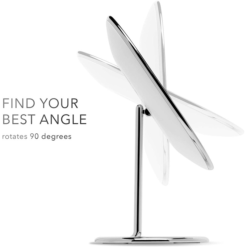 Fancii LED Lighted Vanity Makeup Mirror, Rechargeable - Cordless Illuminated