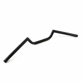 TDR Black 22mm 7/8 Inch Motorcycle Handlebar Drag Bars Universal Fit Cruiser Chopper Cafe Racer