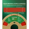 OVERTURE ABS Filament 1.75mm, ABS 1kg Spool (2.2lbs),3D Printer Filament,Dimensional