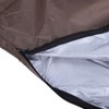 Waterproof Garden Umbrella Cover Protector Outdoor Patio Rain Covers 265*40CM(Coffee)