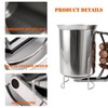 Stainless Steel Pancake Batter Dispenser, Batter Dispenser with Squeeze Handle,