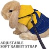 LEEQ Adjustable Soft Rabbit Harness - Rabbit Harness Breathable Soft