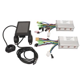 24V 36V 48V 500W 25A Dual Drive Electric Motor Controller M6T LCD Display Kit for Electric Bike Bicycle Scooter