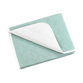 TWINOR 5 capas impermeable almohadilla de cama urinaria superabsorbente a prueba de fugas, protector de colchón ultra suave, antideslizante, lavable y reutilizable para la cama de incontinencia para niños, niños y adultos