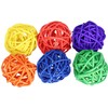 Bonka Bird Toys 1294 Pk6 Small Vine Balls Colorful Chew