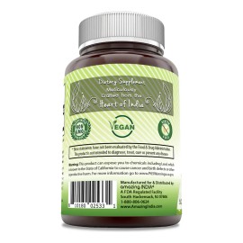 Amazing India Neem 500mg Detox Natural, Salud Piel 120 Cáps Sabor Sin Sabor
