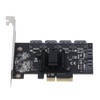 PCIe 3.0 X4 to SATA 3 Adapter Card High Speed