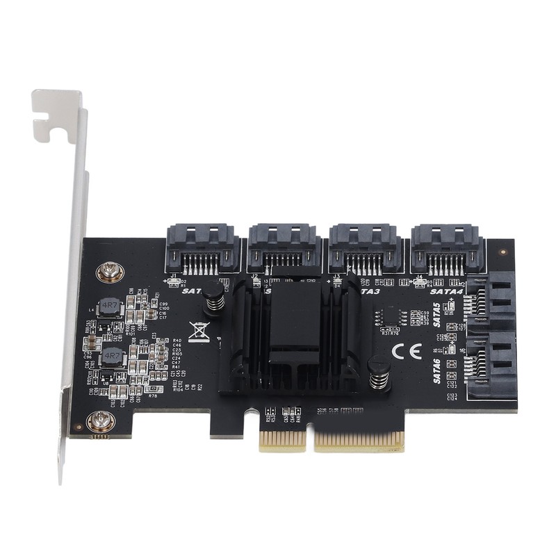PCIe 3.0 X4 to SATA 3 Adapter Card High Speed