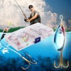 Vogueing Tool Fishing Lures Baits Set, 35pcs Sequins Spinner Fishing