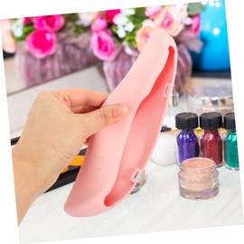 Minkissy 2pcs Makeup Brush Storage Container Travel Makeup Bag Beauty Brush Holder Cosmetics Bag