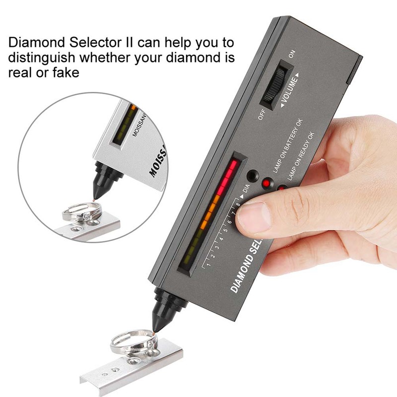 Practical Jewelry Diamond Selector II Moissanite Tester Portable Testing Tool