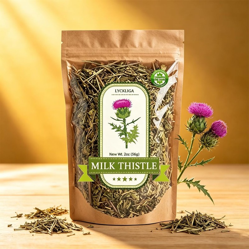 Milk Thistle Loose Tea, Cardo Mariano, 56g / 2 oz,