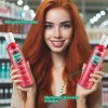 Shampoo Matizador Rojo + Tratamiento Con Keratina Nefertiti