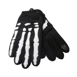 STARKS ■ Bone Mesh Glove Bone (Skull) Design (Smartphone Touch Equipment) SG-015 (M Size)
