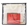 Vercord Clear PVC Handbag Dust-Free Cover Moistureproof Purse Storage Bag