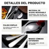 9 Piezas Cubiertos Portatiles, Utensilios Reutilizables de Viaje, Perfectos para