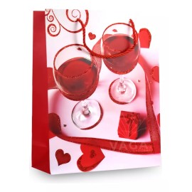 VG 12 Bolsas De Regalo San Valentin Dia Del Amor Y La Amistad