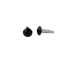 Trailer Exterior Self Tapping Screws OEM #10 x 3/4 Enclosed Car Hauler Self Tapping Screws/Self Tapping Sheet Metal Screws-150 Pack(Black)