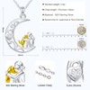 Eusense Dog Necklace for Women Dogs Girl Pendant 925 Sterling